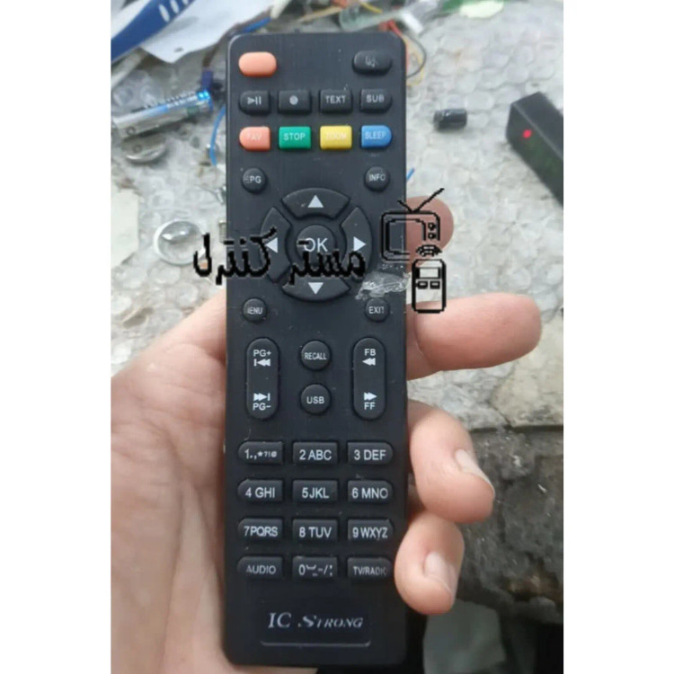 کنترل گیرنده آی سی استرانگ IC STRONG (مشابه یا جایگزین ارسال میگردد)