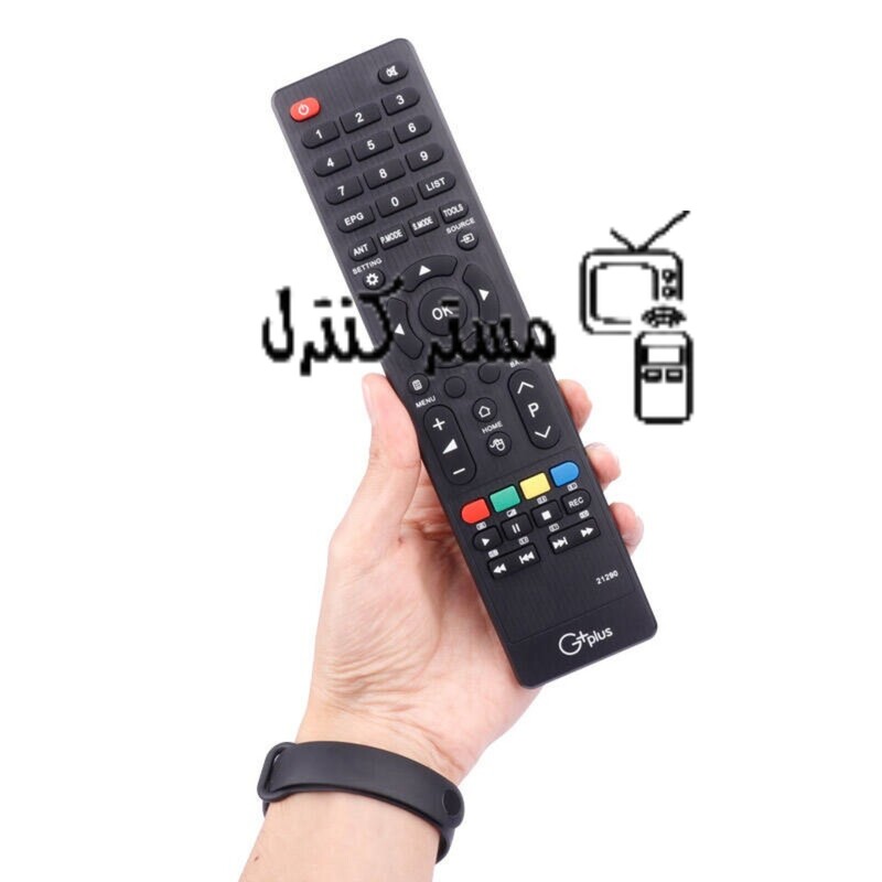 کنترل تلویزیون ال ای دی جی پلاس فورکی جدید 21290 LED GPLUS