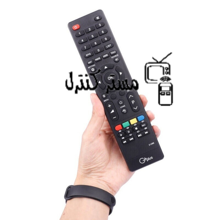 کنترل تلویزیون ال ای دی جی پلاس فورکی جدید 21290 LED GPLUS