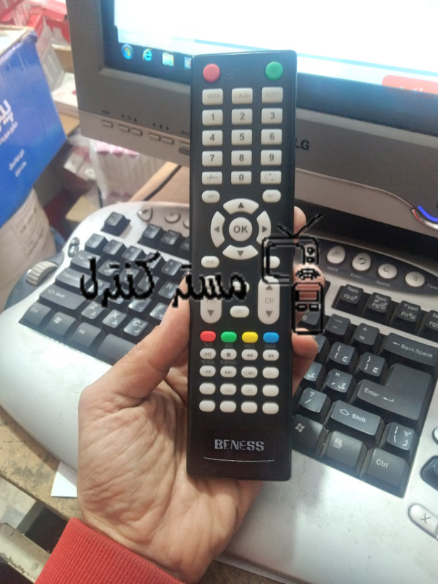 کنترل جایگزین تلویزیون ال ای دی بنس .بینس .بنِس.