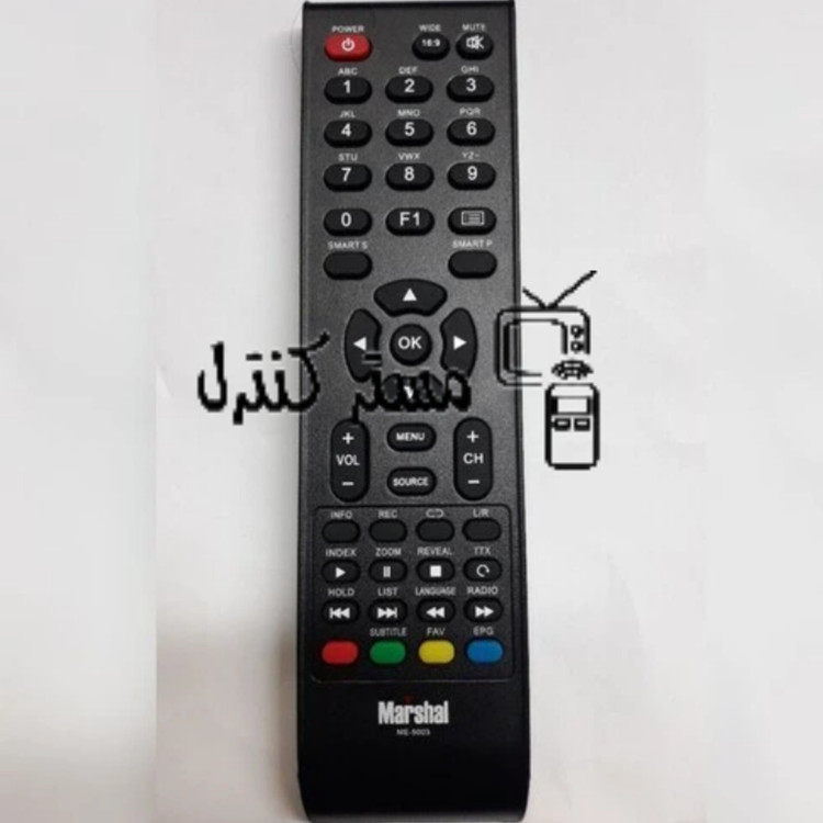 کنترل تلویزیون ال ای دی مارشال مدل ME_4720 تری دی
