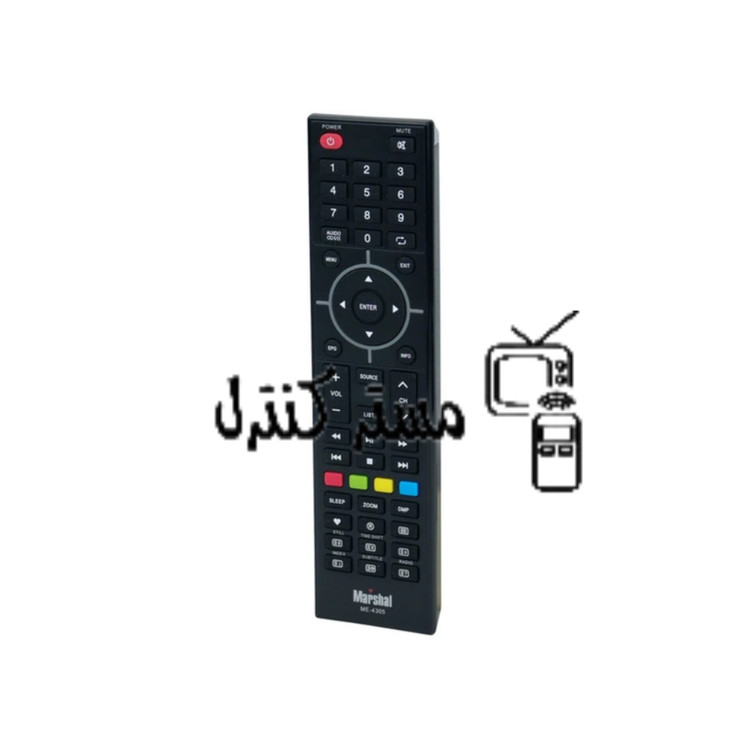 کنترل تلویزیون ال ای دی مارشال ۴۳۰۱ جنس خوب