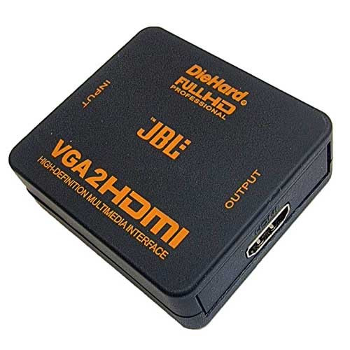 مبدل تصویر وی جی آی به اچ دی ام آی VGA to HDMI .جنس اصلی درجه یک با ضمانت خروجی اچدی بسیار عالی