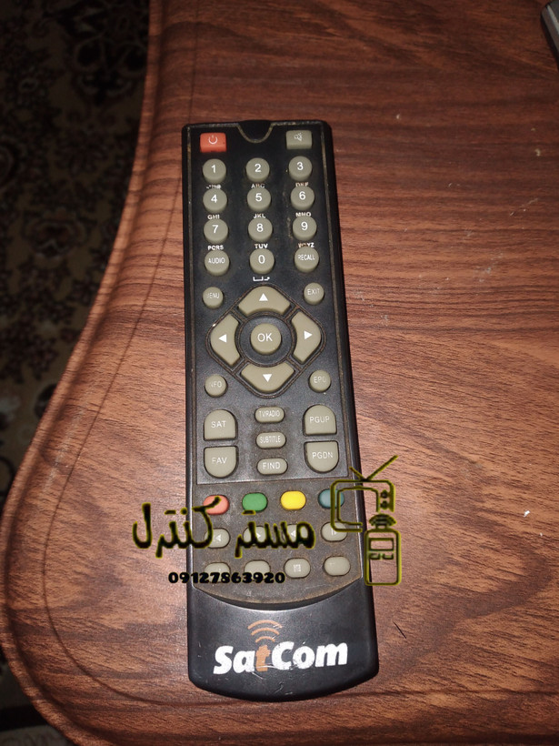 کنترل جایگزین رسیور ست کام نایاب (جایگزین ارسال می شود)
