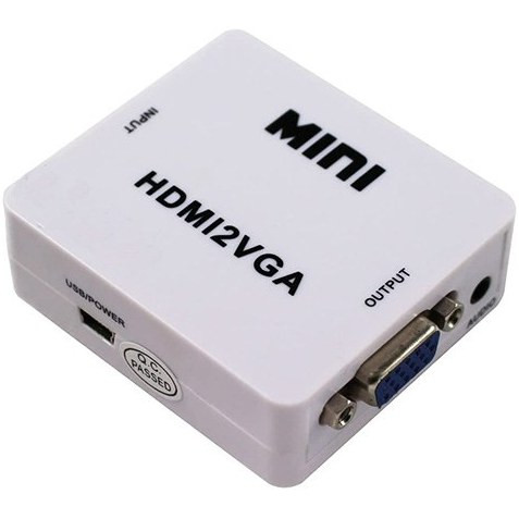 تبدیل کابل وی جی ای به اچ دی ام آی (VGA TO HDMI )