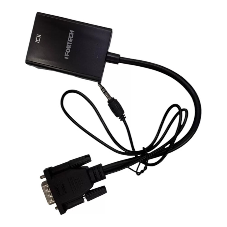 رابط تبدیل VGA به HDMI با کابل صدا آیفورتک مخصوص کنسول