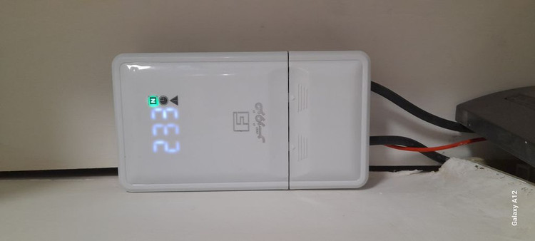 محافظ ولتاژ فروزش مدل پیش کنتوری دیجیتالی DG40 آمپر 40