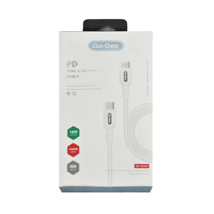 کابل تبدیل USB-C گو-دس مدل GD-UC581 طول 1 متر