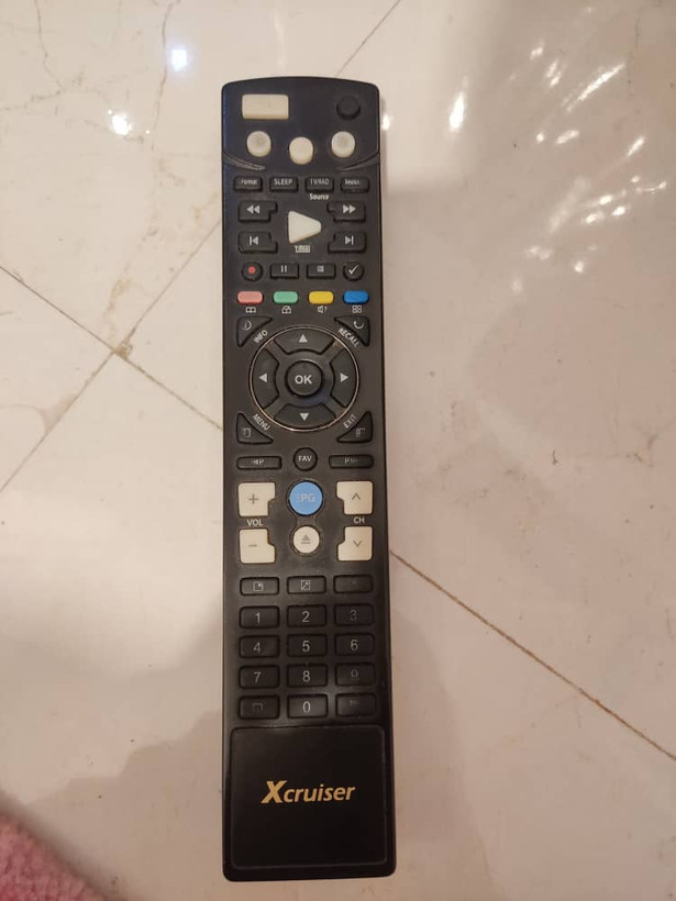 کنترل جایگزین رسیور ایکس کروزر مدل xcruier 600 hd