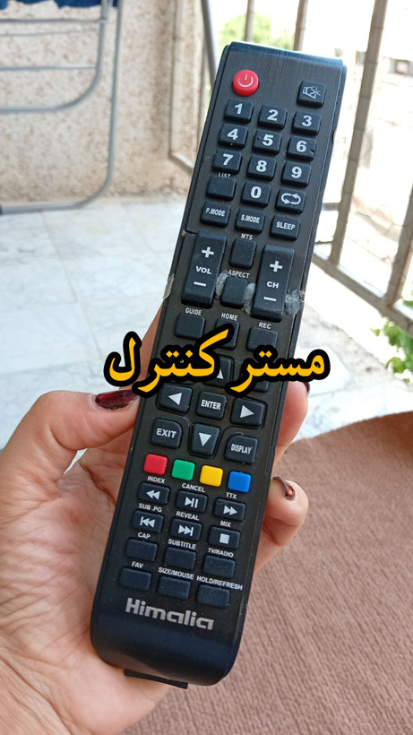 کنترل جایگزین تلویزیون هیمالیا بلند طرح جنرال درجه یک
