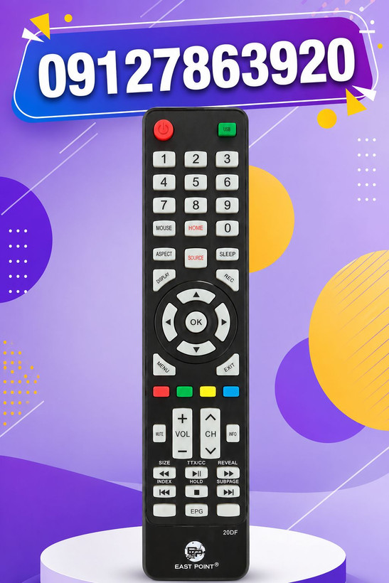 کنترل جایگزین تلویزیون ایست پوینت درجه یک بادوام (توضیحات رو بخونید)