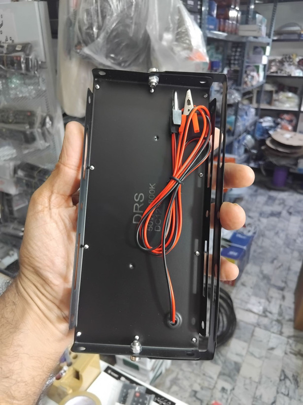 چراغ اضظراری گیره دار 12 ولت 50 وات درجه یک
