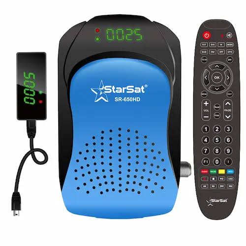 کنترل رسیور استارست مدل SR 650 تخم مرغی اصلی با دوام طرح پریمیوم